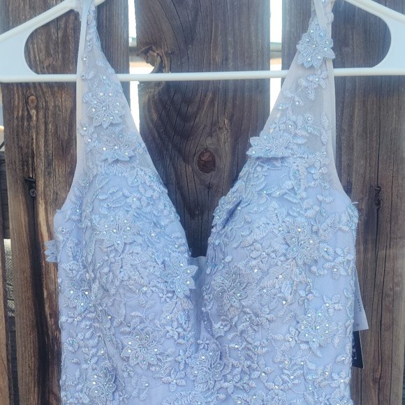 Xscape lace ball gown - Picture 2 of 13